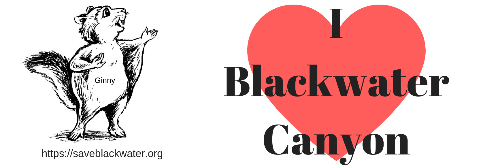 I Heart Blackwater Canyon