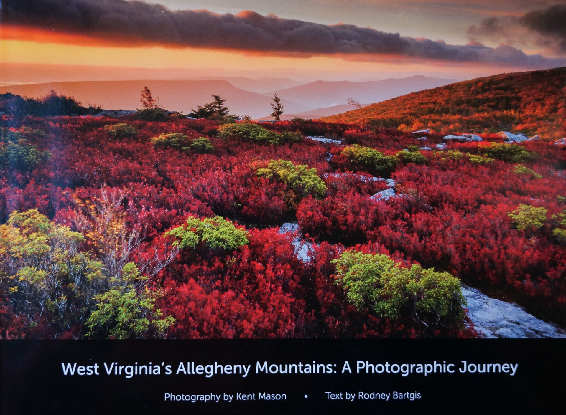 cover of a book of photography by Kent Mason